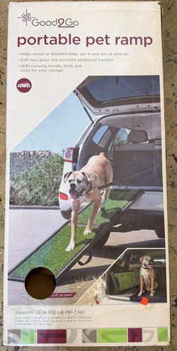 Portable Pet Ramp, Great For Senior Or Disable Animals