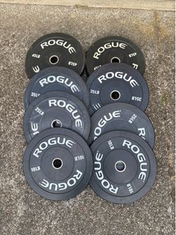 Rogue bumper plates