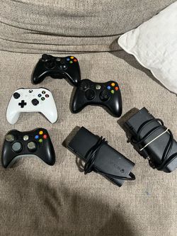 X box controllers and wires