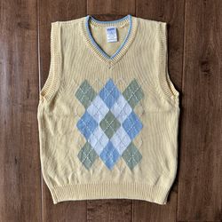 Kid’s Argyle Sweater Vest