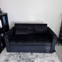 Black Couch (Bed Convertible)