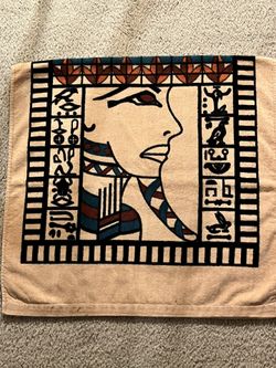 Egyptian Themed Bath Towel