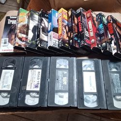 16 VHS Movies