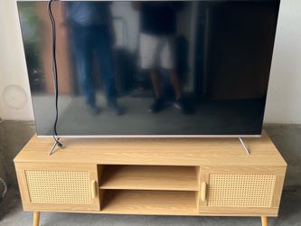 LG 55” TV with stand and new remote