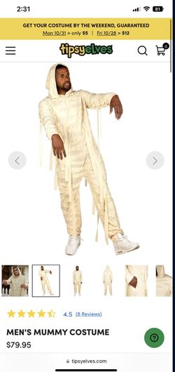 Mummy Men Costume