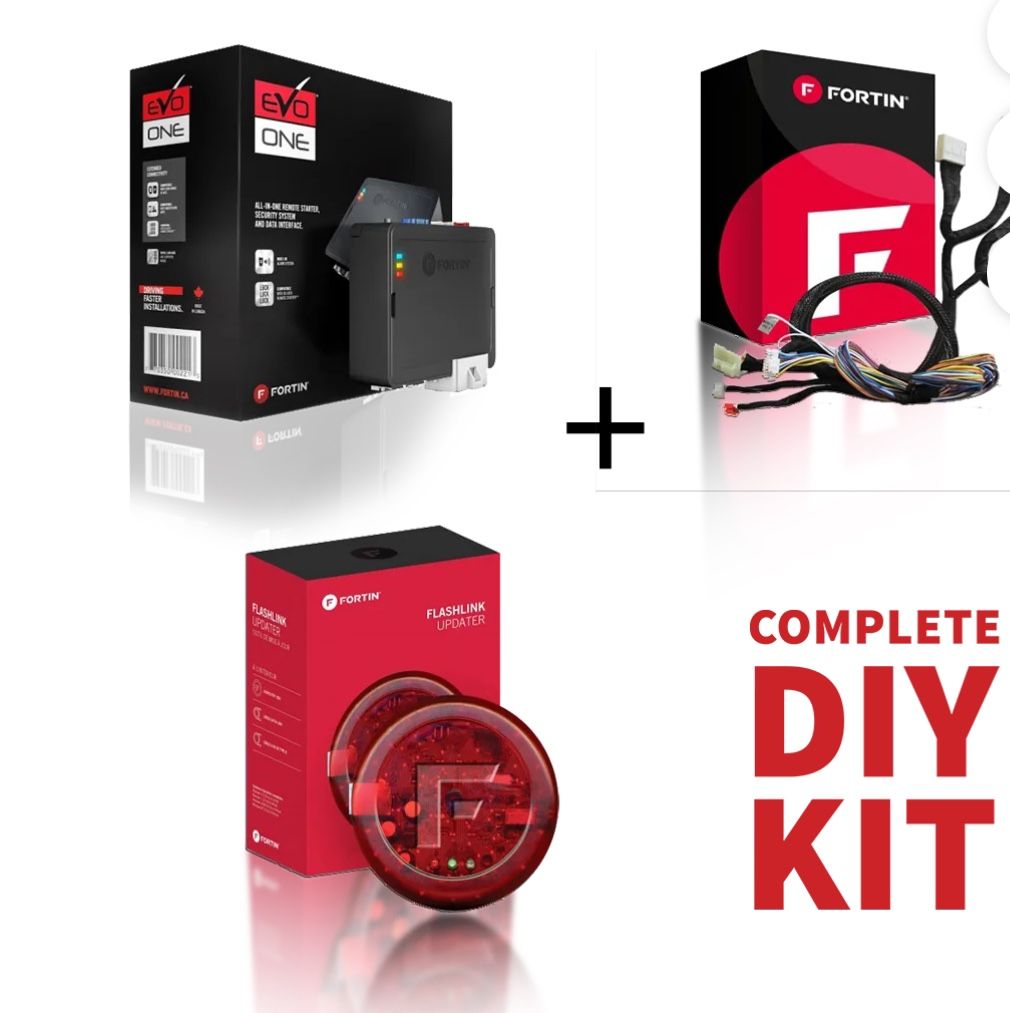 Fortin OEM Plug & Play T-Harness Remote Start Car Start System for Select Mazda