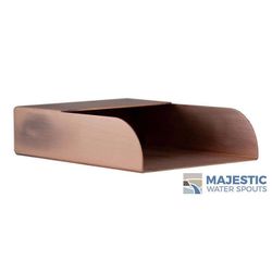 6” Mosegi Copper Water Scupper For Pools & Fountains