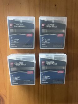 Grip-Rite 2 in. L X 16 Ga. Straight Strip 316 Stainless Steel Finish Nails 500 pk