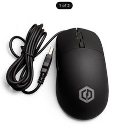 RGB Wired Gaming Mouse (NEW) 7200 DPI, USB, Black, CyberPowerPC