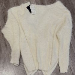 Fashion Nova Sweater Plus Size 3x Very Strechy New Tag Beige 