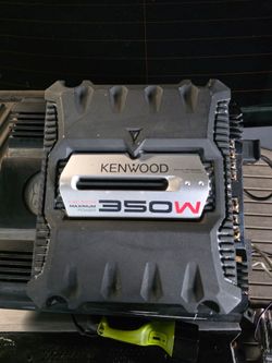 Kenwood KAC-5204
2-channel car amplifier