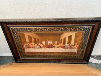 Vintage Jesus last supper