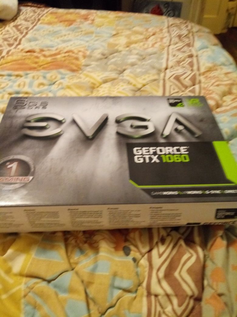 Used GeForce GTX1060 6 gb