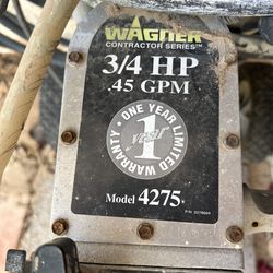 Airless paint sprayer