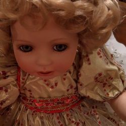 Marie Osmond Limited Edition Candy Cane Porcelain Doll