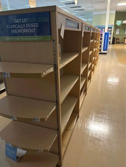 Wooden display rack