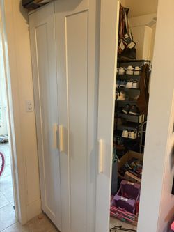 IKEA Closet with Mirror