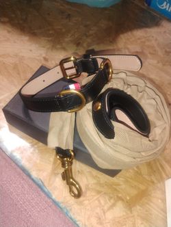 Small Dog Collars And Leash (New)