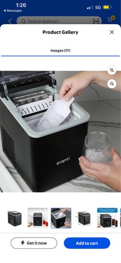Avanti Portable Countertop Ice Maker