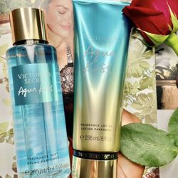 Aqua Kiss Victoria Secret Set 