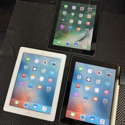 3 APPLE IPAD (ALL FOR $290)