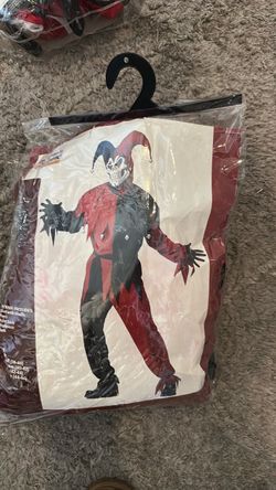 Evil jester costume