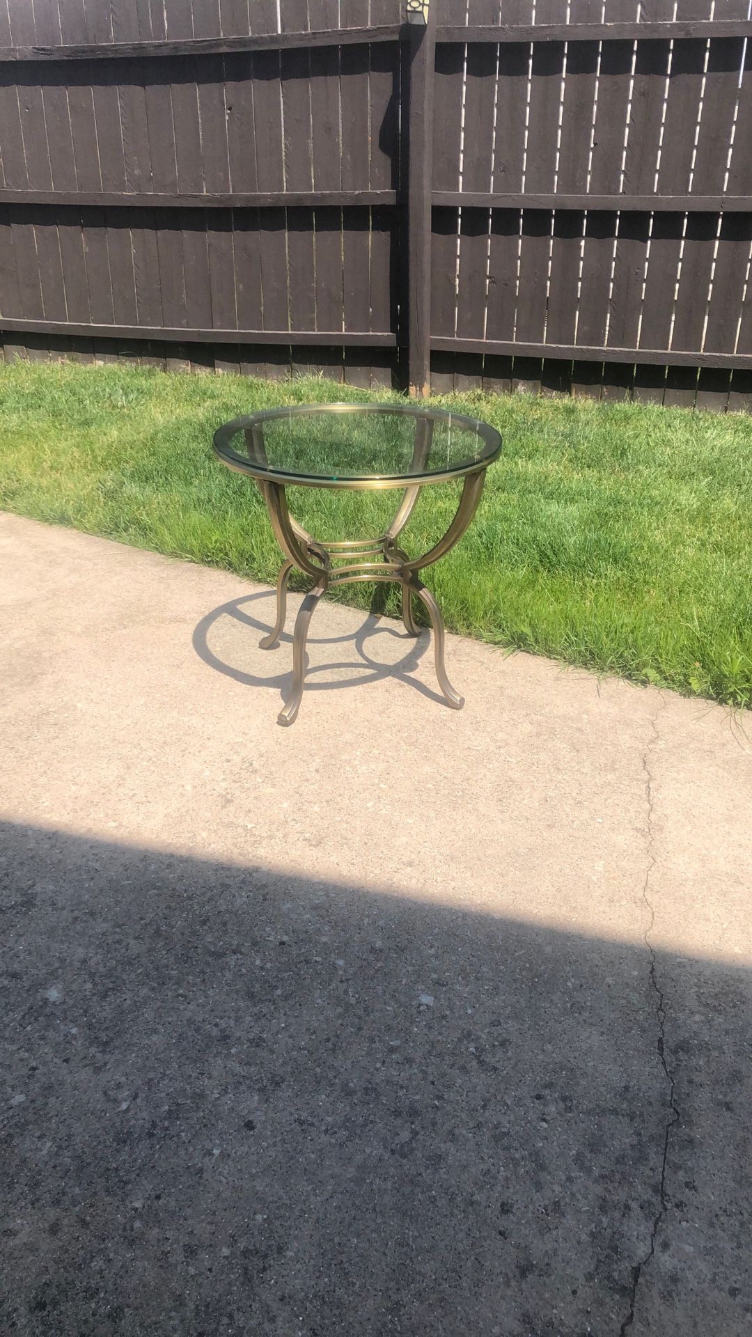 Round End Table