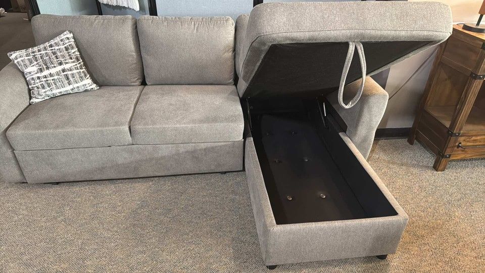 Pop Up Sleeper Sofa With Storage ⭐$39 Down Payment with Financing ⭐ 90 Days same as cash