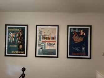 Vintage Disneyland Wall Art