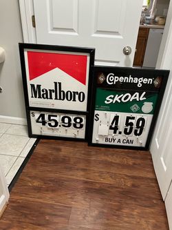 Vintage Manufacturer’s Metal Signs