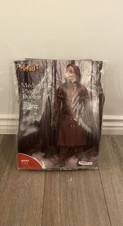 Adult Medieval Plague Doctor Costume Large / X Large Halloween Costume