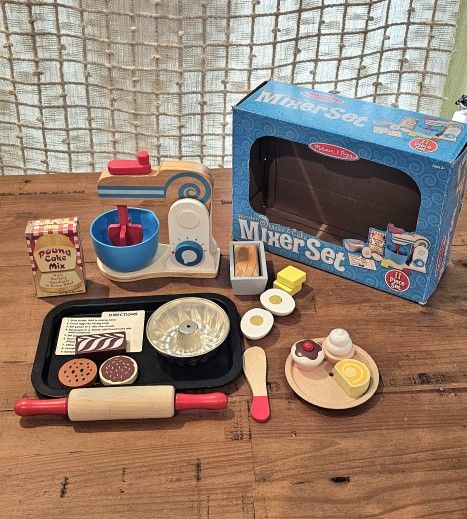 Melissa And Doug Cake Mixer Set