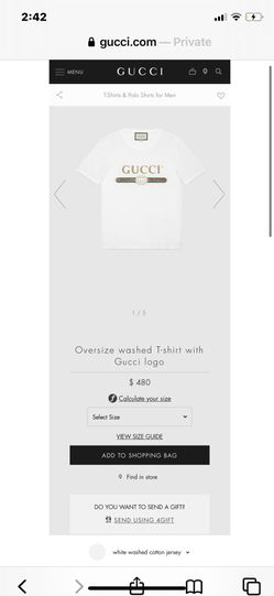 Gucci shirt Brand new