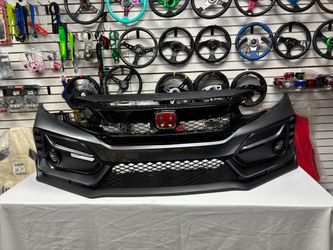 2016-2021 Honda Civic Type R style Bumper
Fits 2dr. 4dr and hatchback
(Won’t fit Real Type R)
New
