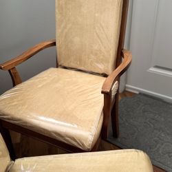 2 - Vintage SINGER Dining Chairs. 