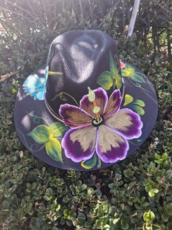 Artisanal Hand Painted Hat