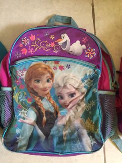 Frozen and Elsa Backpack