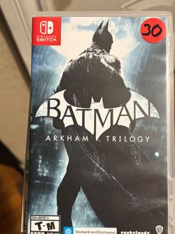Batman trilogy Nintendo Switch