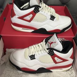 Jordan 4 Red Cement