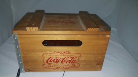 Coca cola clock radio