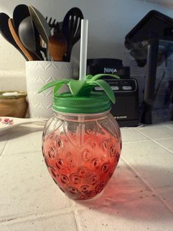 Cute Strawberry Cup