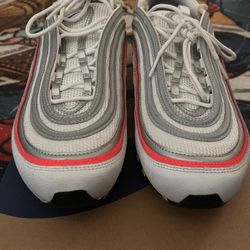 Nike Air Max 97 ‘Flash Crimson Silver’ White