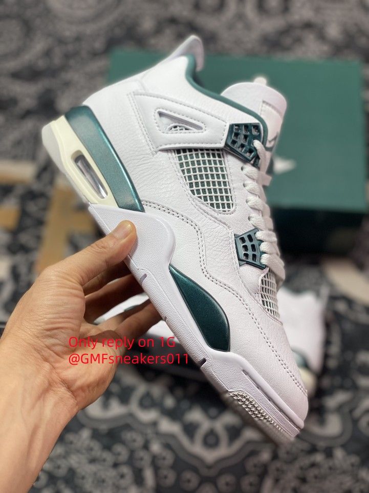 Air Jordan 4 Retro 'Oxidized Green'