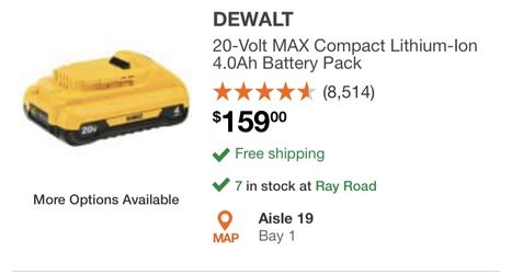 Dewalt Battery 20v Battery