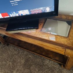 Oak Console Table