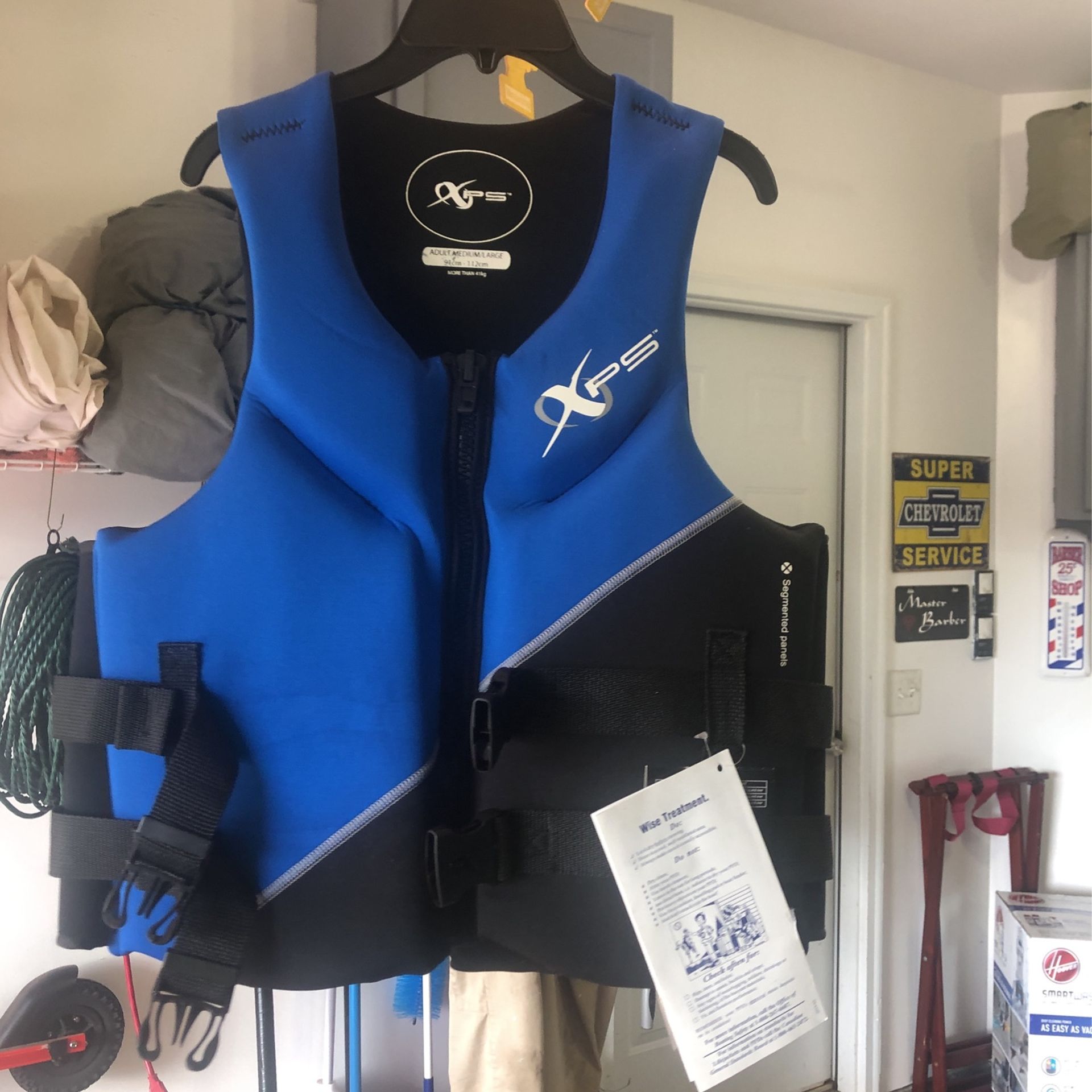 Neoprene life jacket