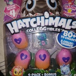 Hatachimals Colleggtibles 4-pack + Bonus