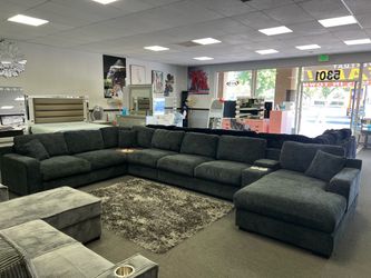 Dark Gray Sofa Sectional