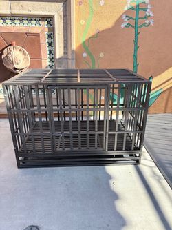 HEAVY DUTY DOG CAGE