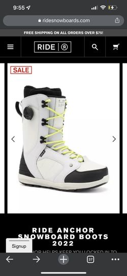 Snowboard Boots/ Ride Size 8